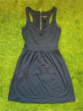 Cynthia Rowley Navy V Neck Sleeveless Dress Size 0